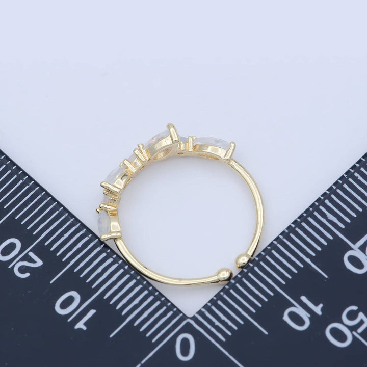 Dainty Marquise Stackable Ring
