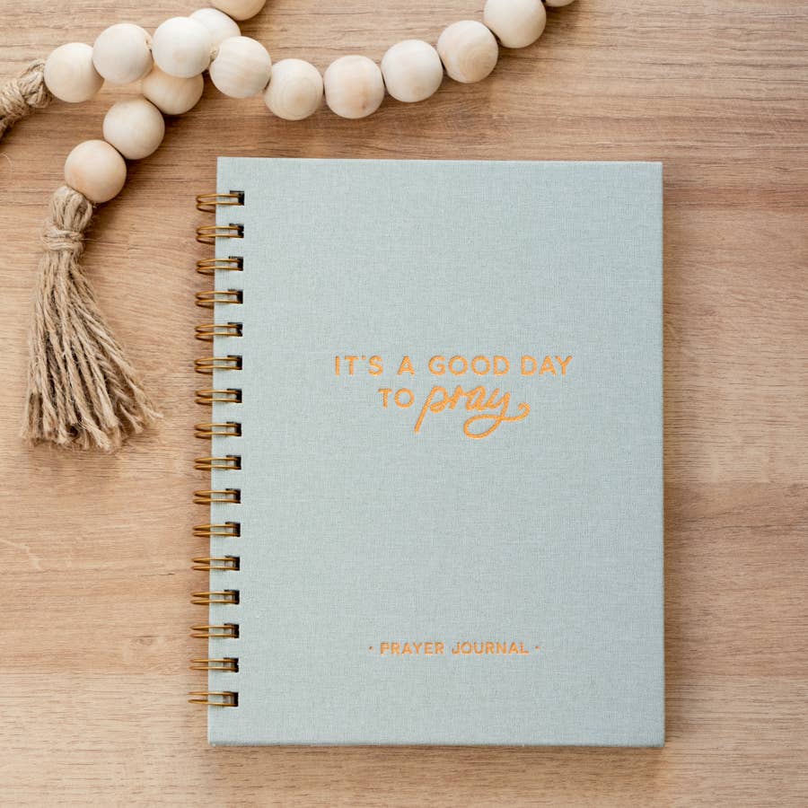 Prayer Journal - Green Linen