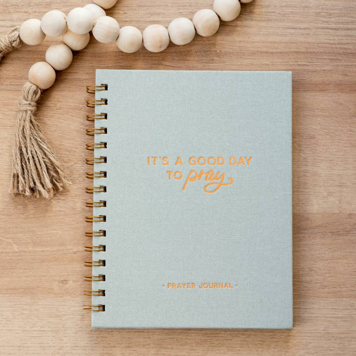 Prayer Journal - Green Linen