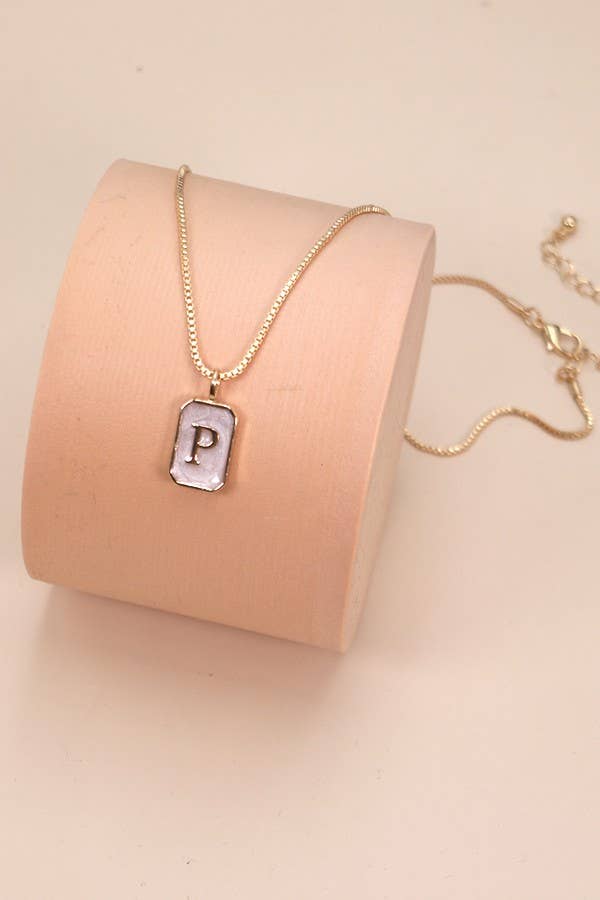Petite Initial Necklace