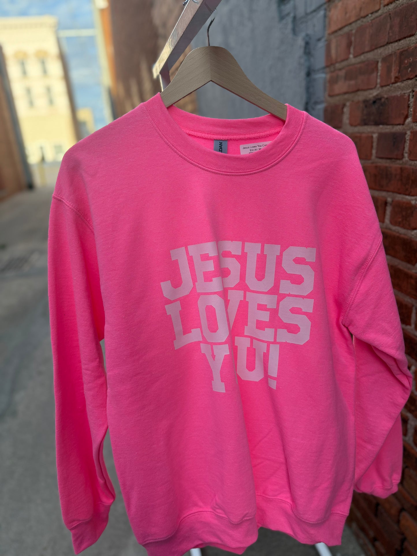 Jesus Loves You Crewneck