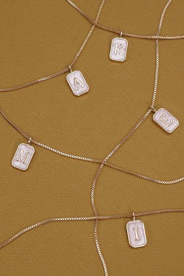 Petite Initial Necklace