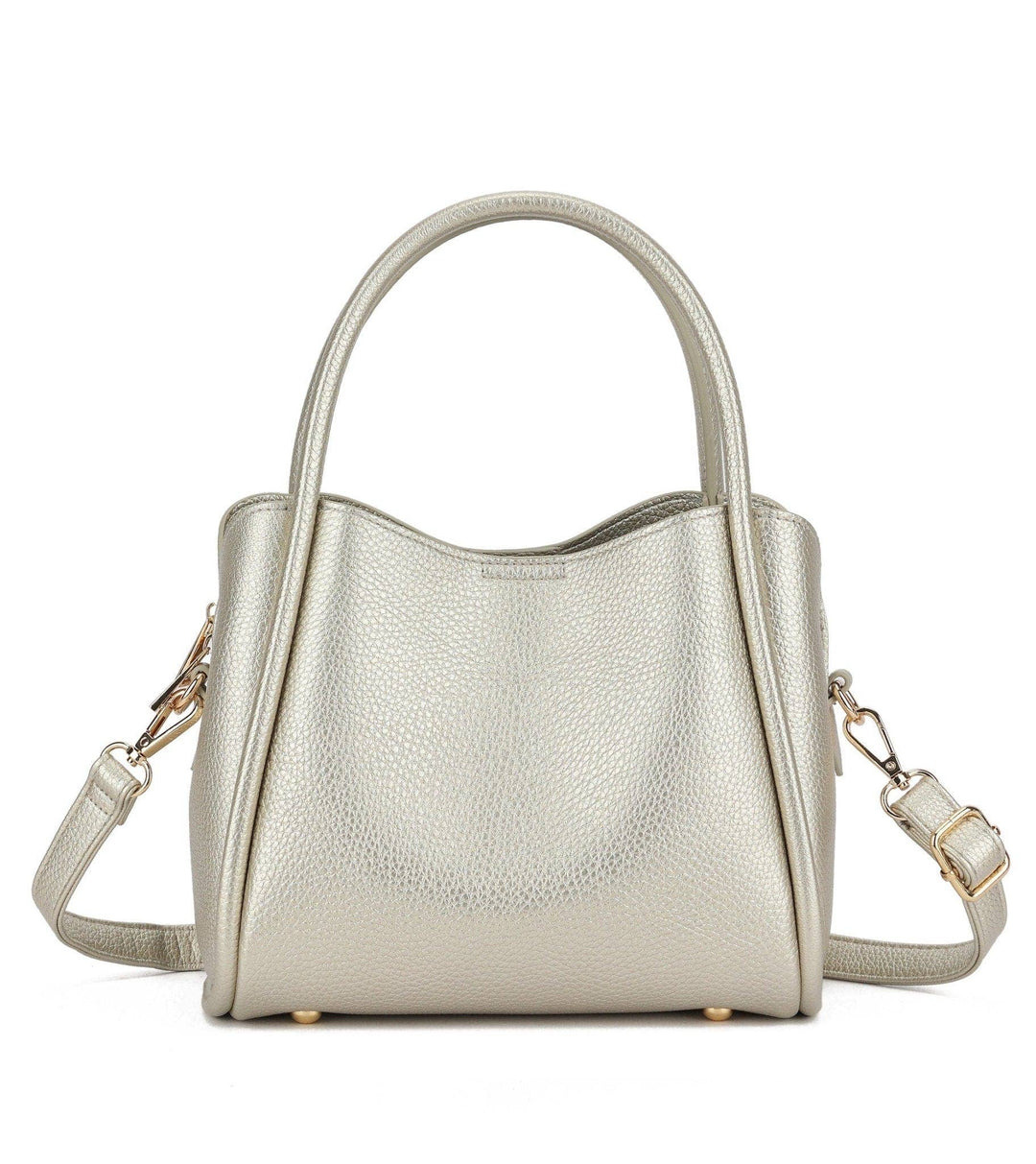 Clara 3 Compartment Satchel/Crossbody Bag