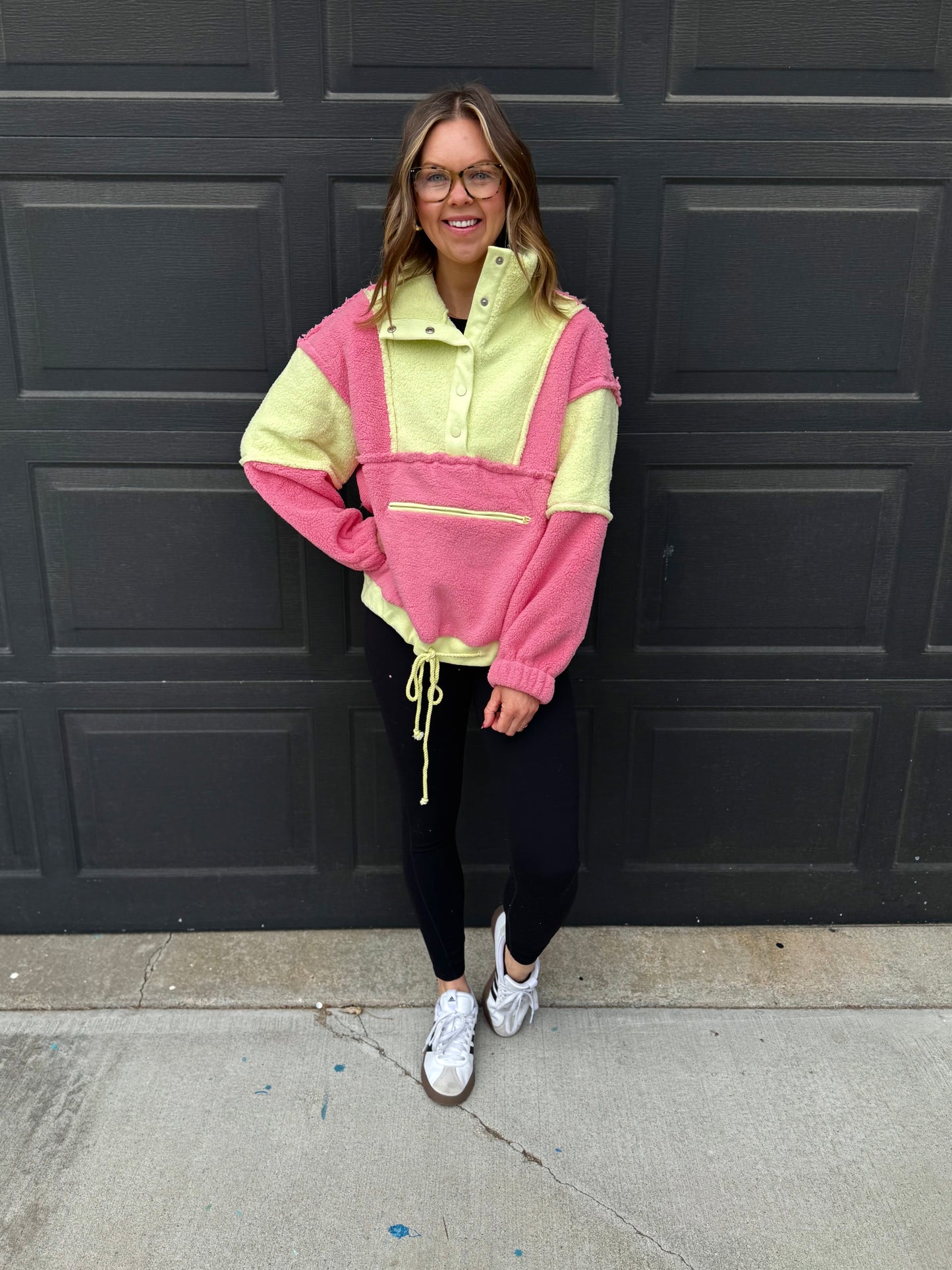 Fleece Pullover - Neon