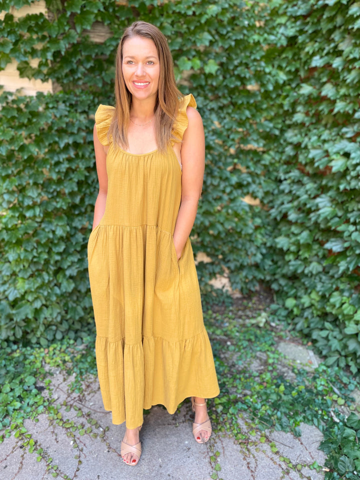 Mustard Tier Riley &amp; Cru