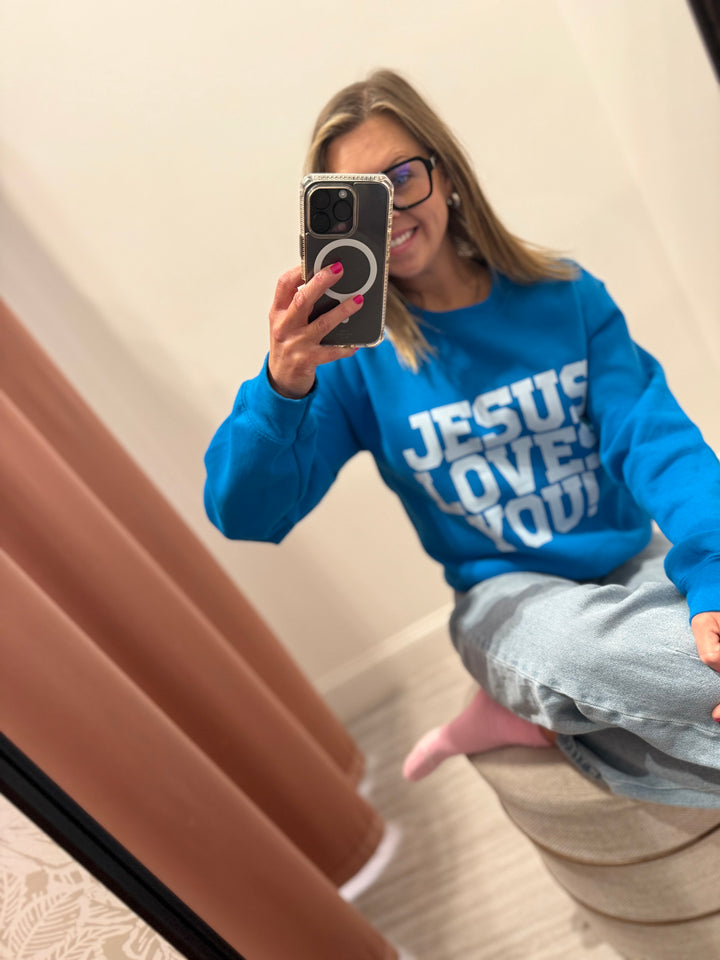 Jesus Loves You Crewneck