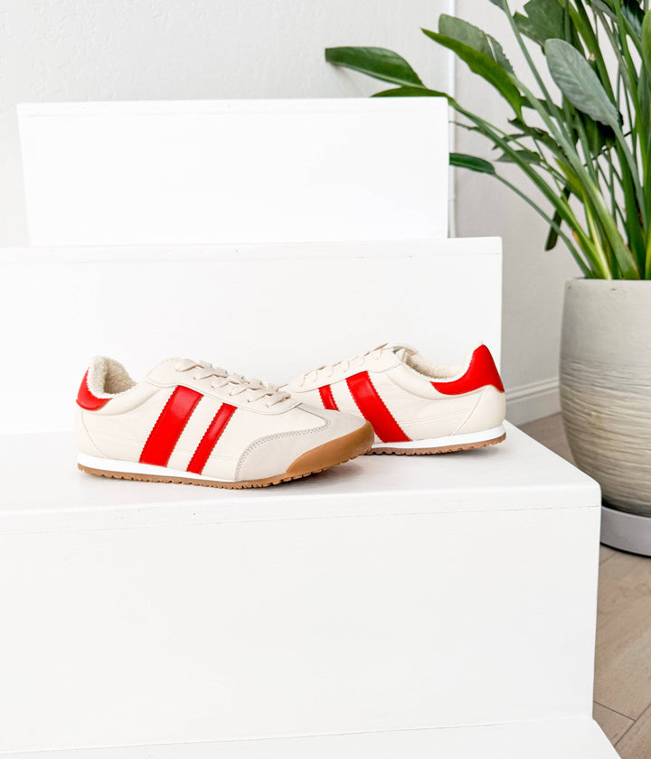 Madrid Retro Stripe Sneaker