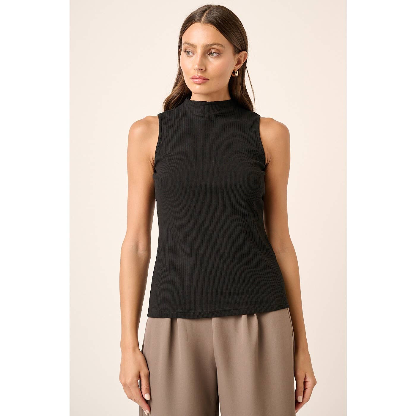 The Edge Ribbed Sleeveless Top