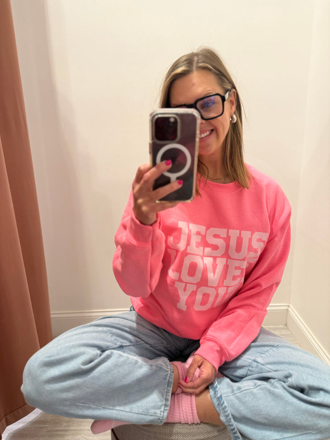 Jesus Loves You Crewneck