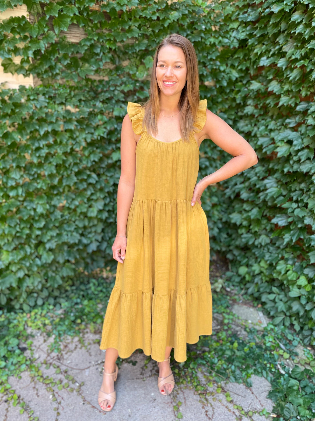 Mustard Tier Riley &amp; Cru