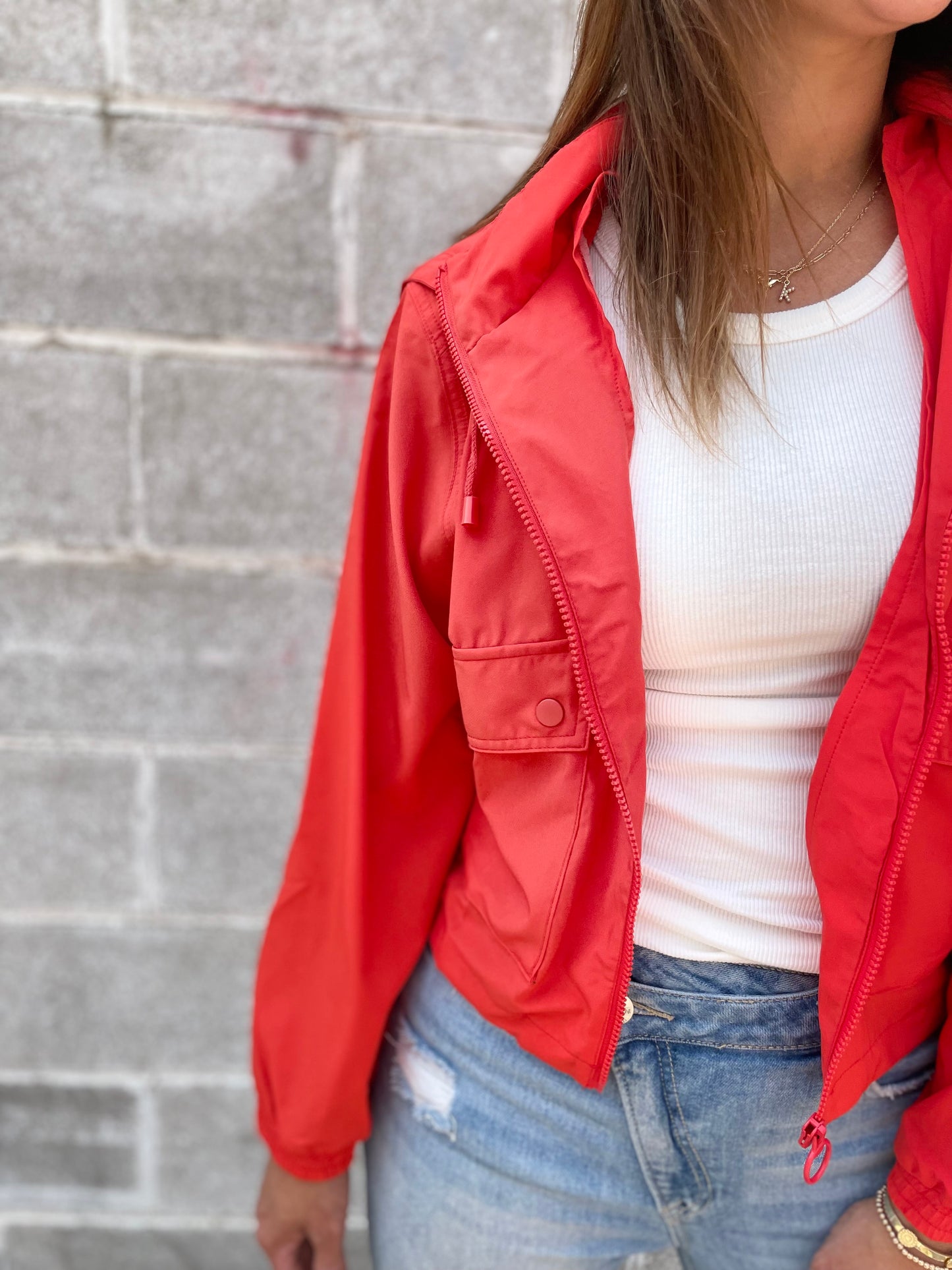 Breeze Shield Jacket - Red