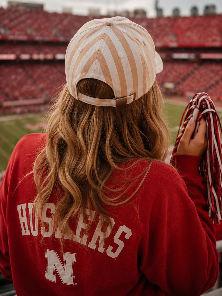 The Lincoln Lines Striped Cap