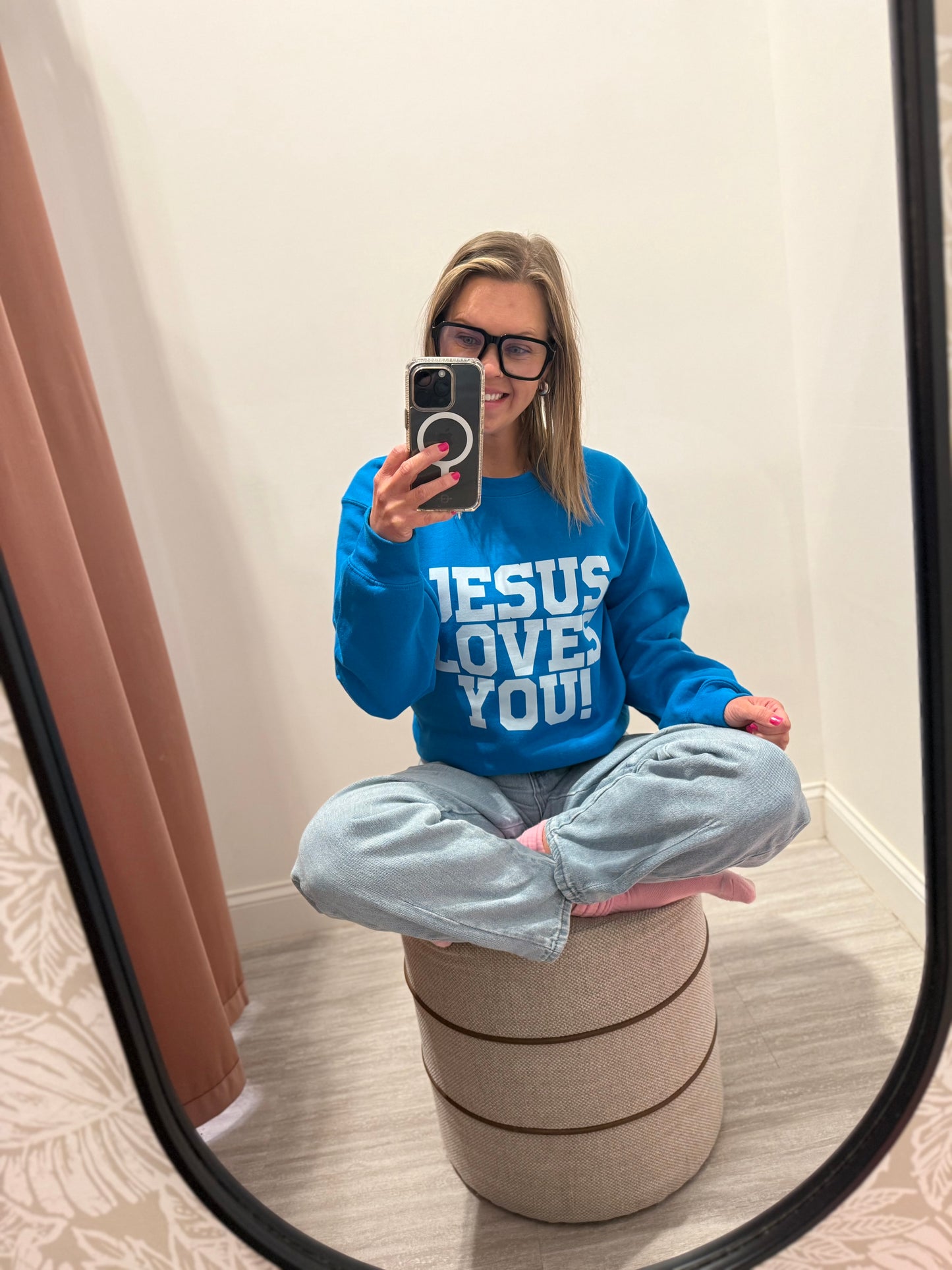 Jesus Loves You Crewneck