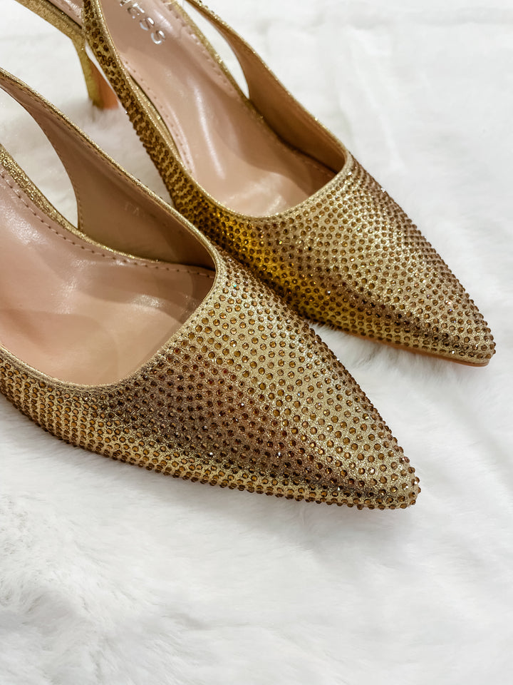 Gold Slingback