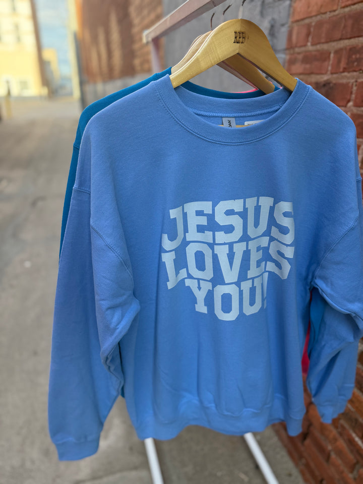 Jesus Loves You Crewneck