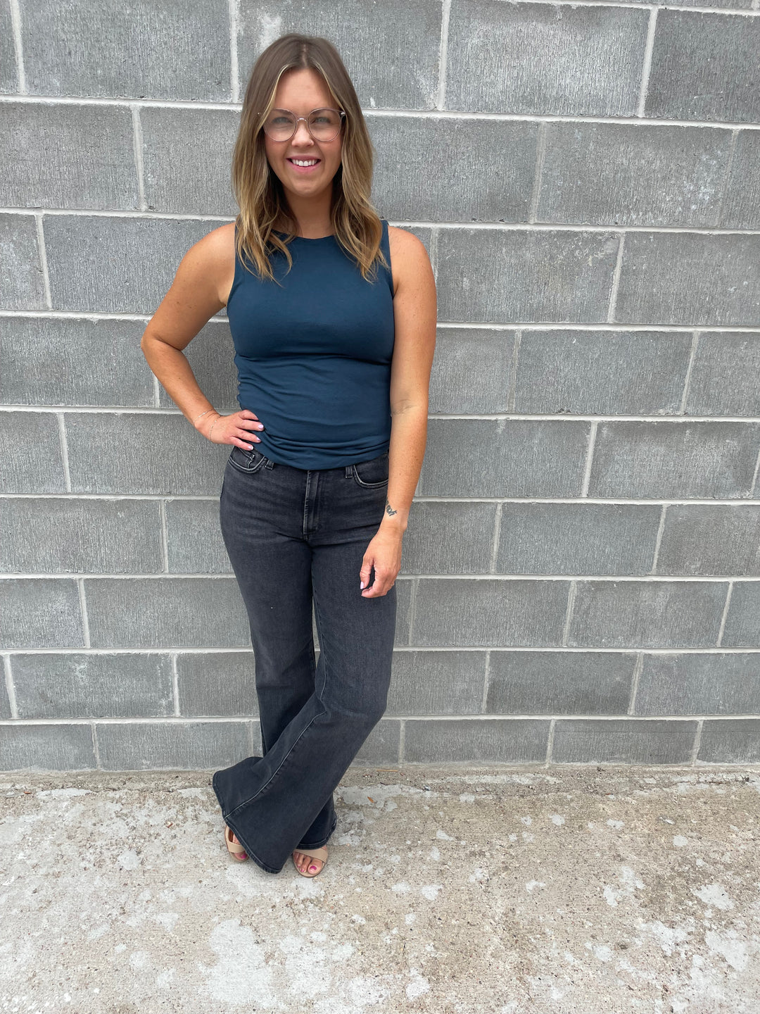The Mollie High Rise Flare- Joe&