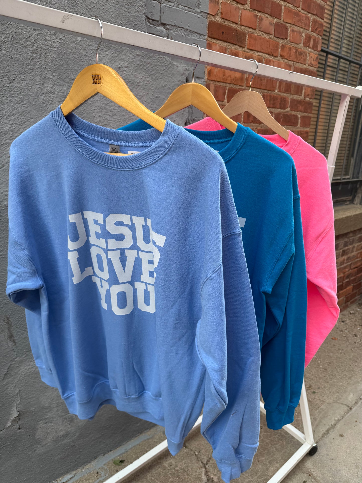 Jesus Loves You Crewneck
