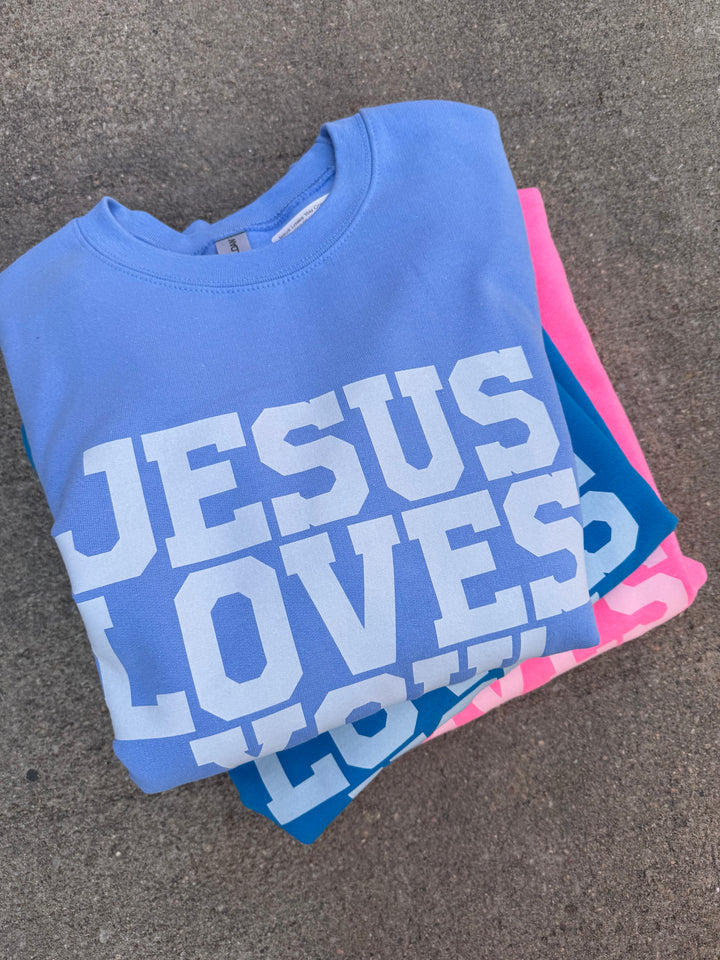 Jesus Loves You Crewneck