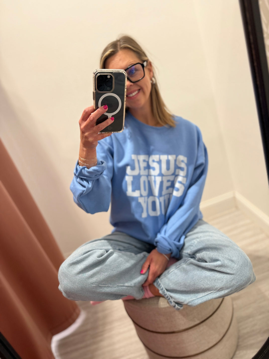 Jesus Loves You Crewneck