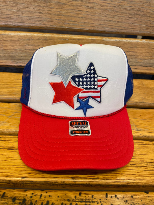 Stars America Trucker Hat