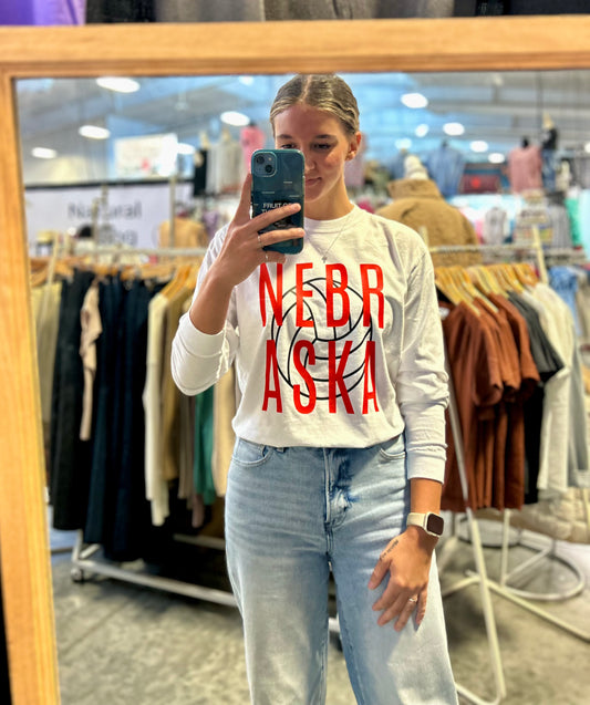 Nebraska Volleyball Long Sleeve