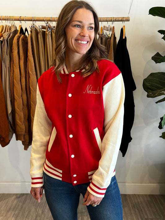 Nebraska Embroidered Jacket