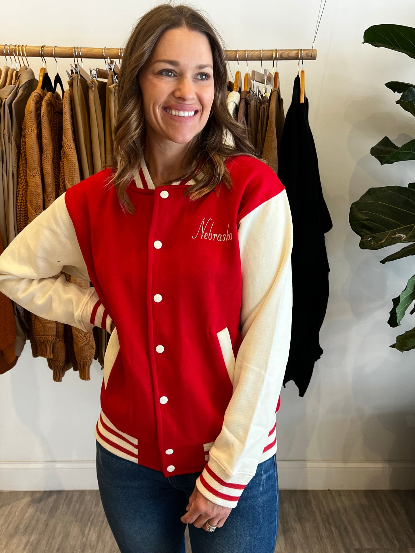 Nebraska Embroidered Jacket