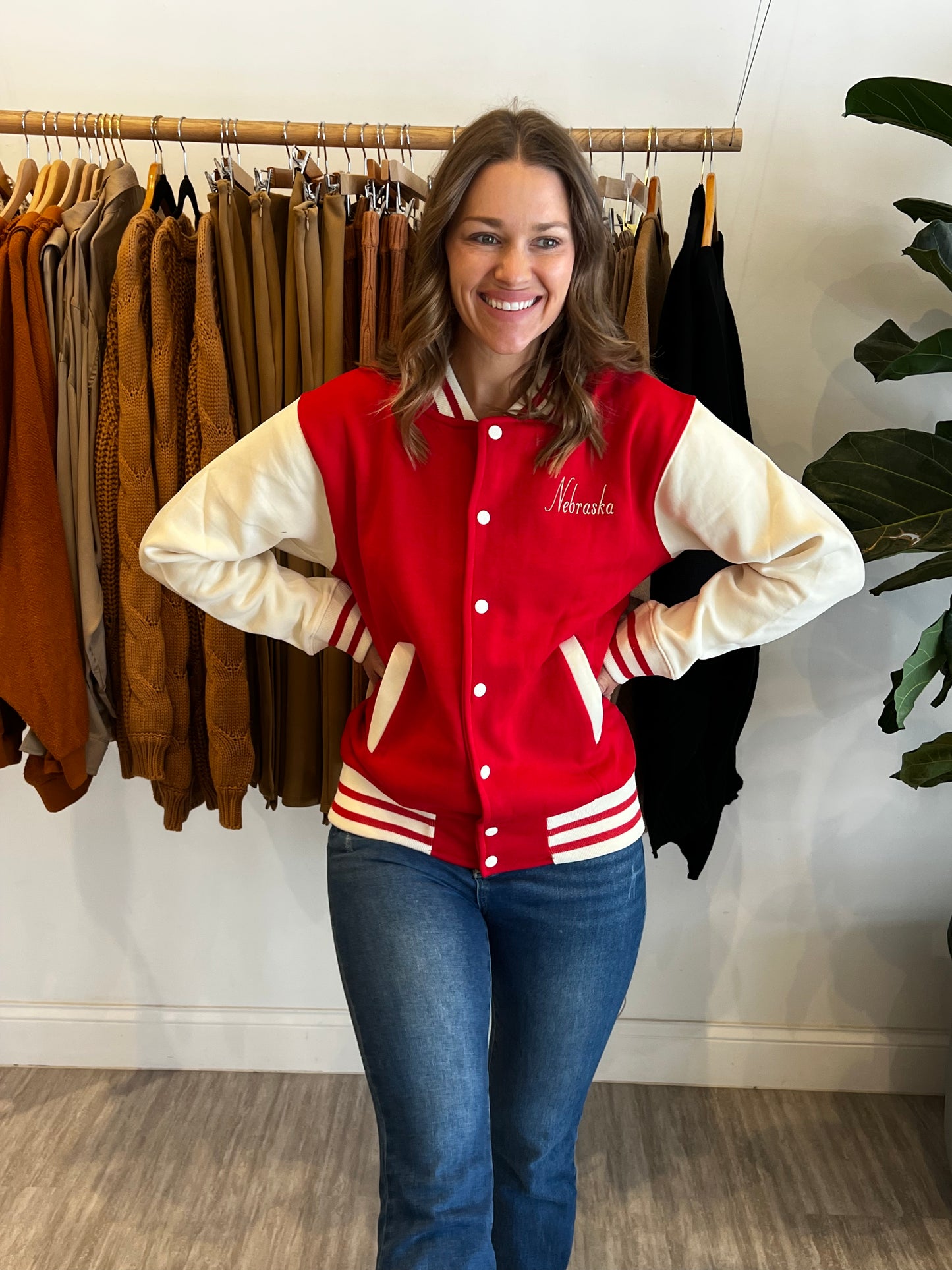 Nebraska Embroidered Jacket