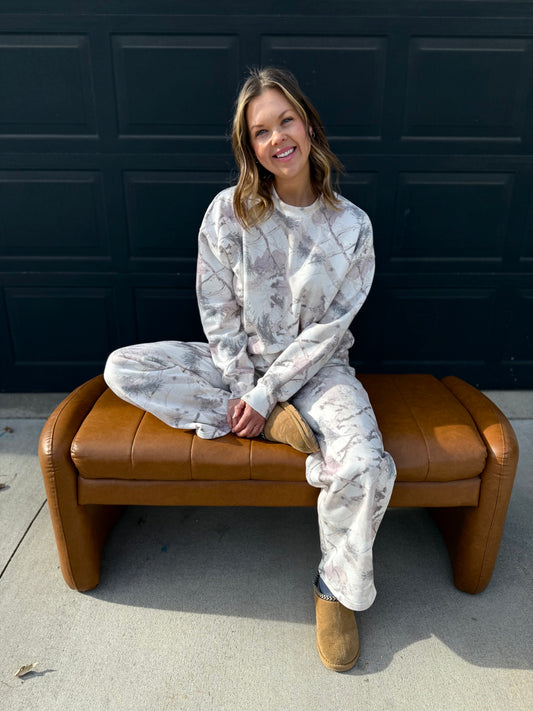 Fleece Camo Comfort Sweatpant