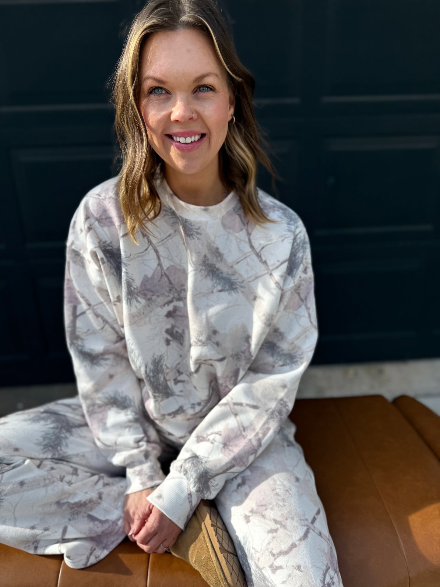 Fleece Camo Comfort Sweatshirt