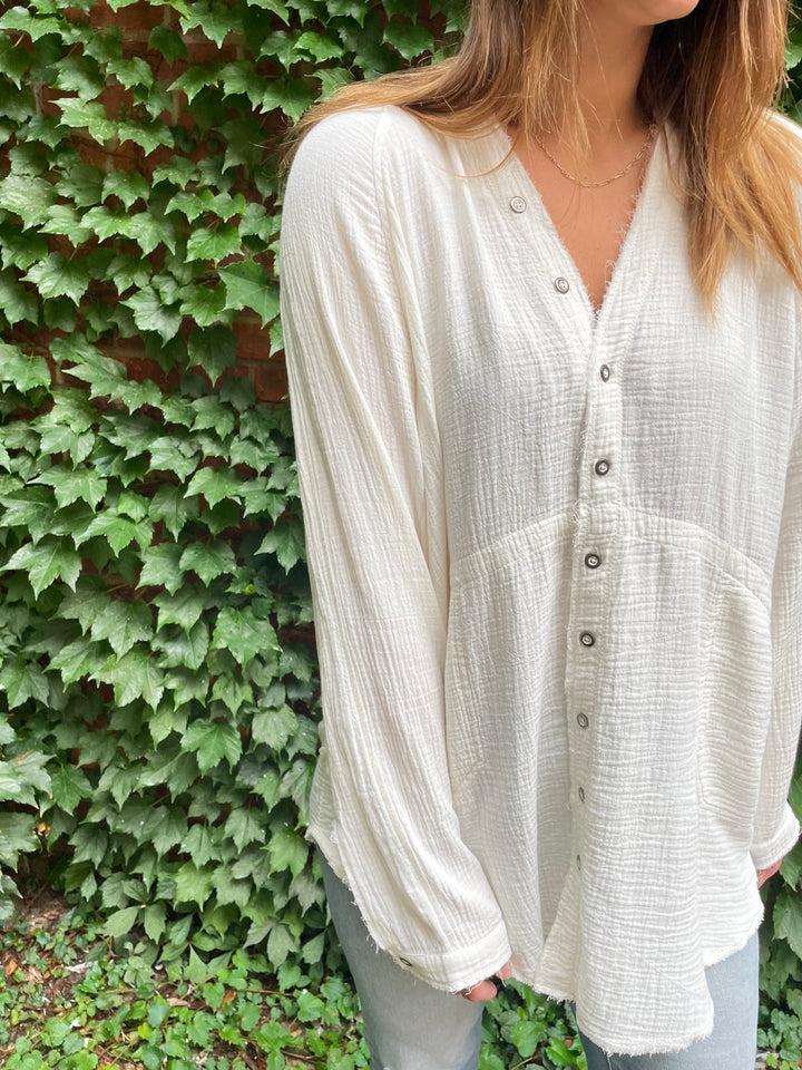 We The Free Summer Daydream Buttondown