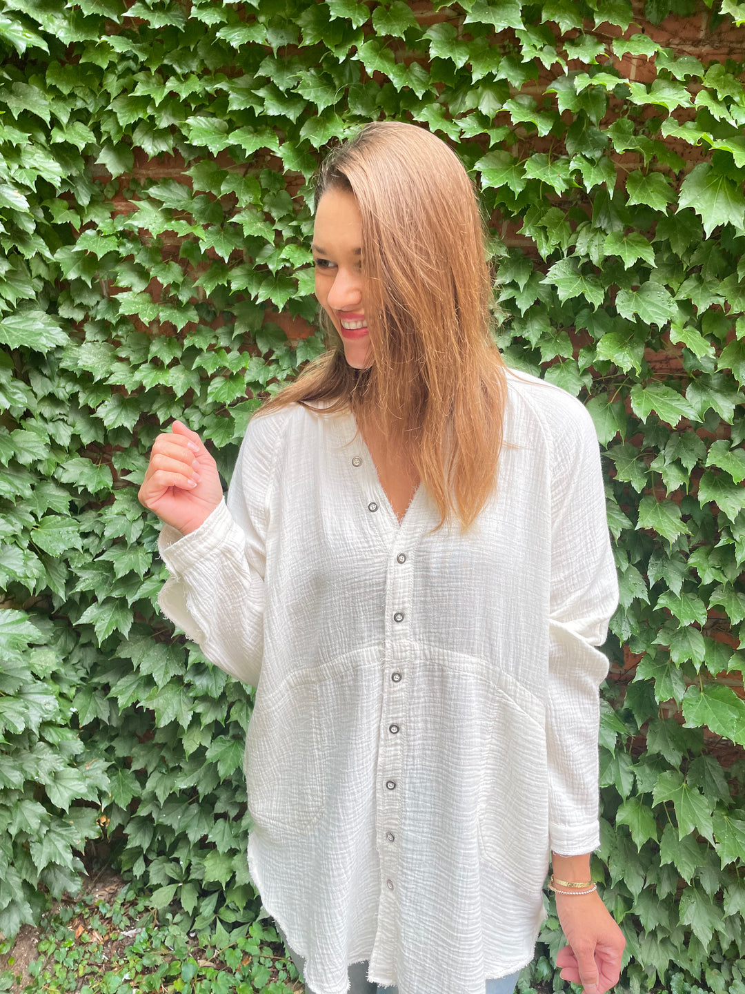 We The Free Summer Daydream Buttondown
