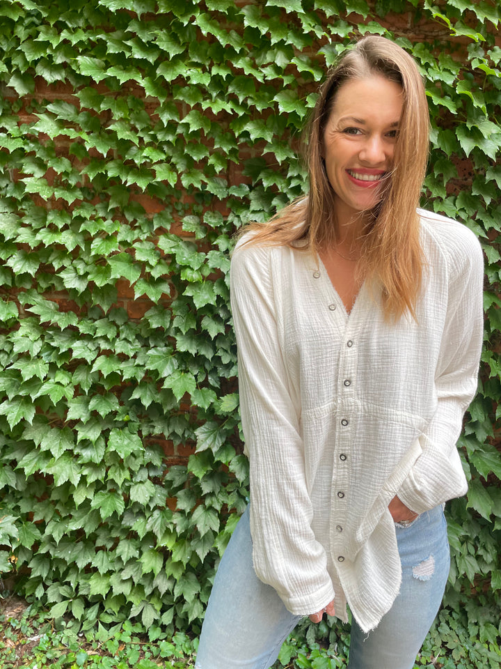 We The Free Summer Daydream Buttondown