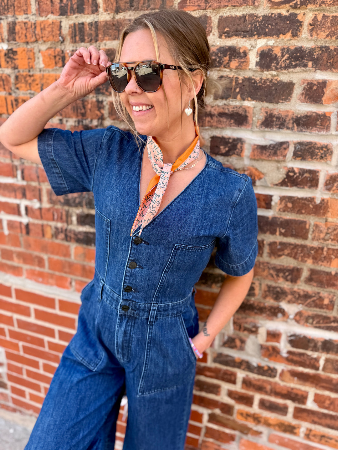 Sutton Denim Jumpsuit