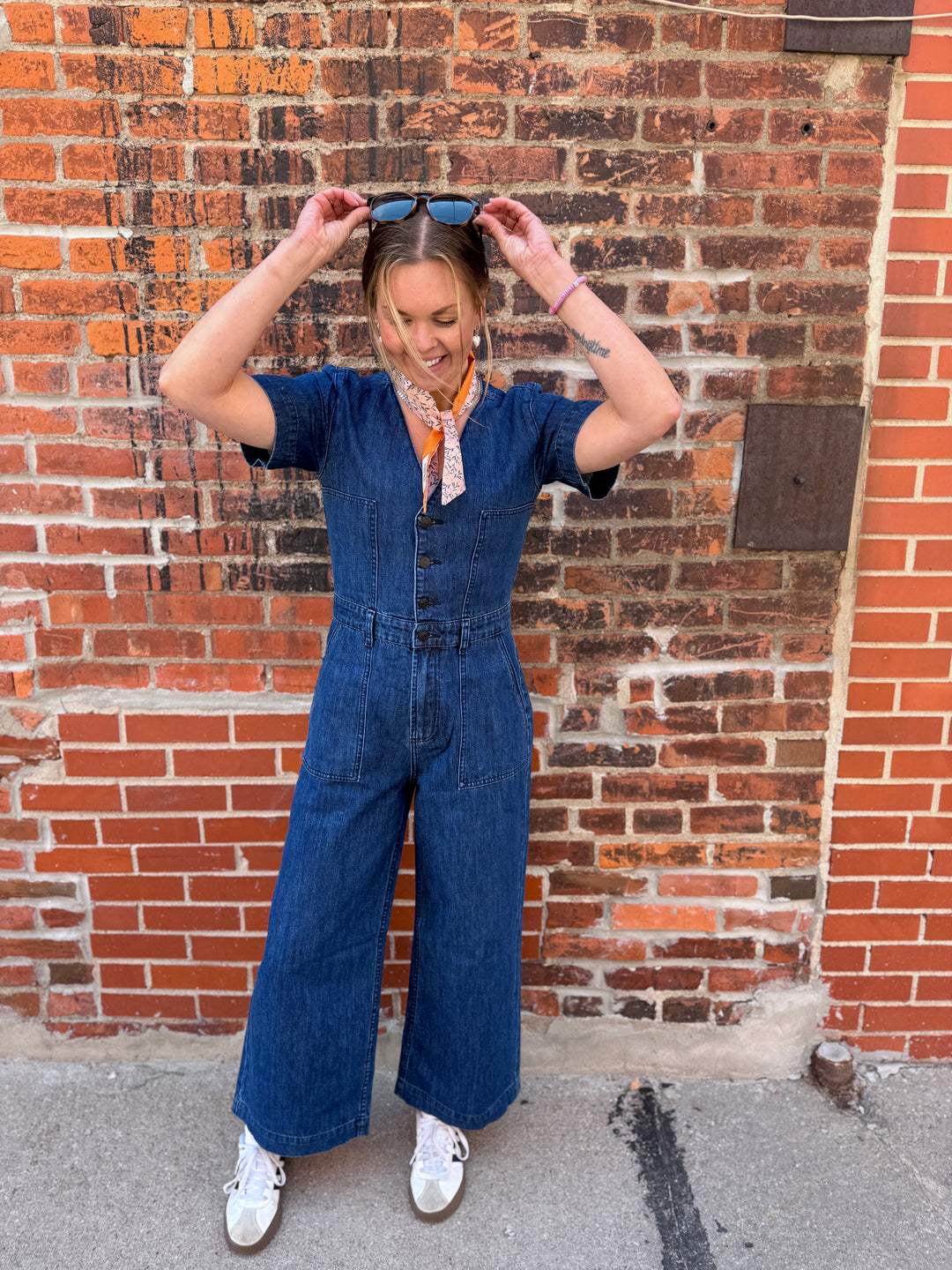 Sutton Denim Jumpsuit