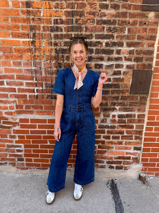 Sutton Denim Jumpsuit