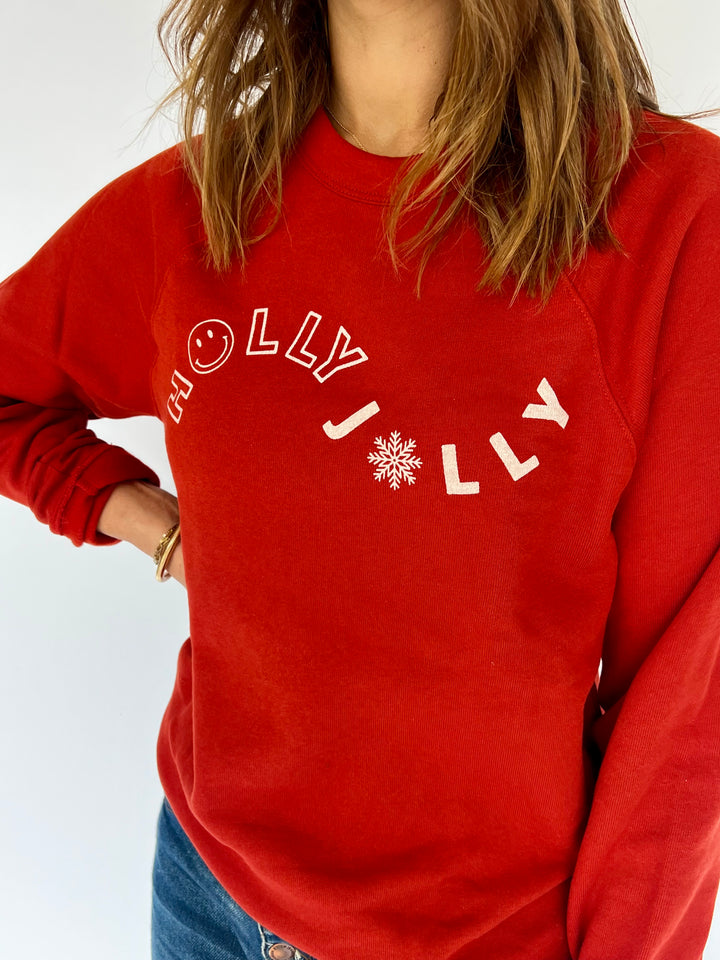 Holly Jolly Sweater Brick