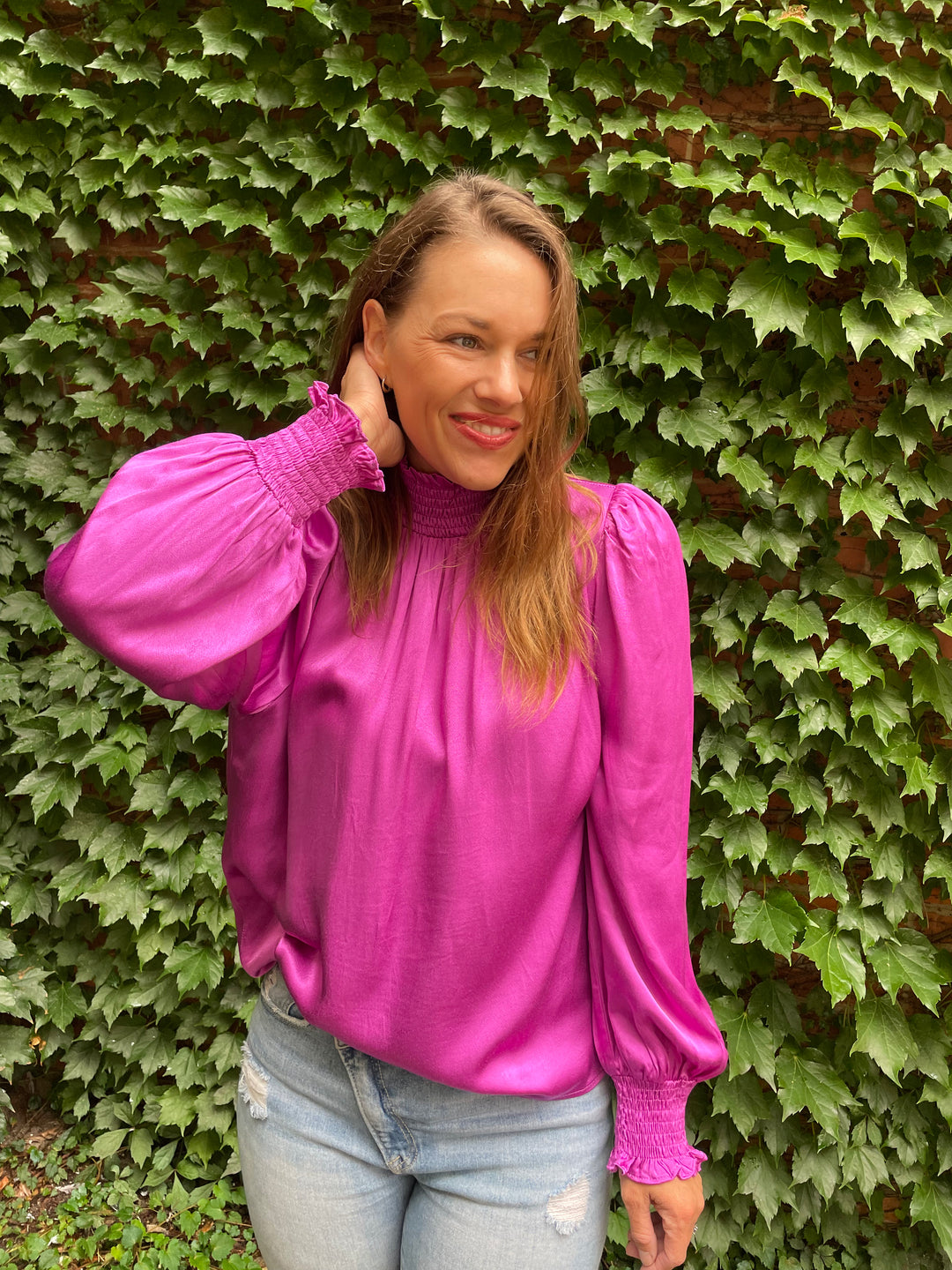 Violet Satin FRNCH