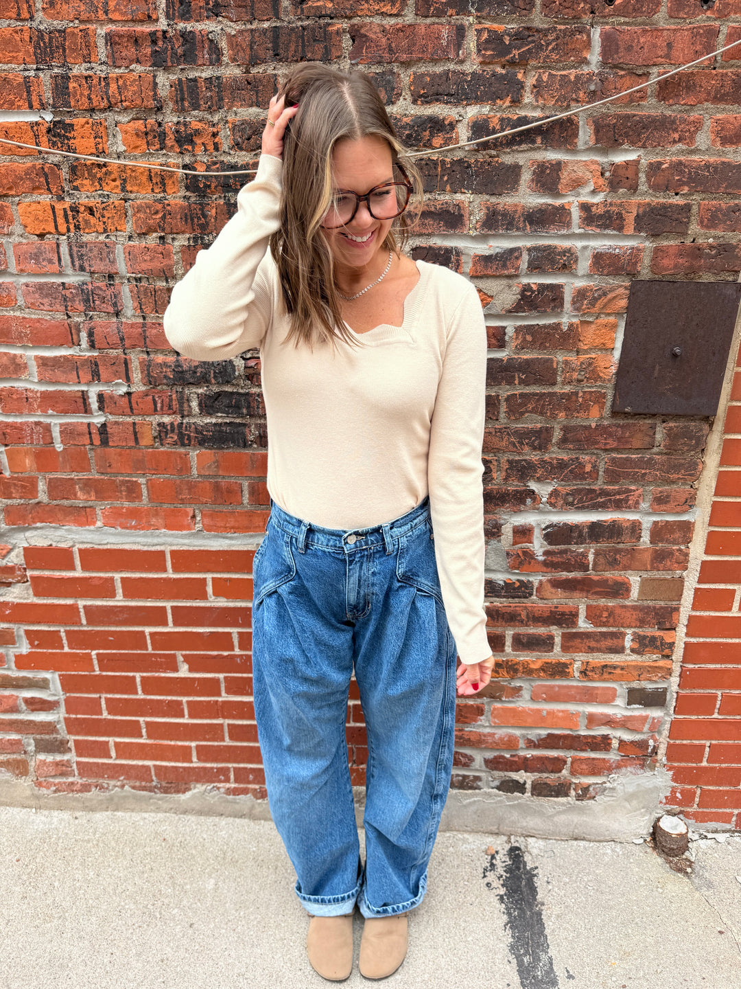 The Whisper Knit Sweater - Ivory