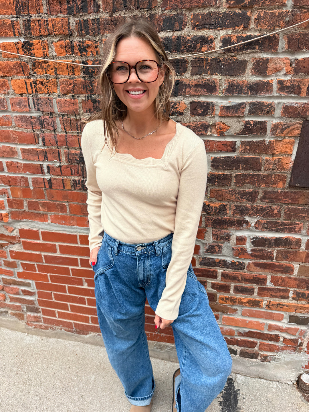 The Whisper Knit Sweater - Ivory