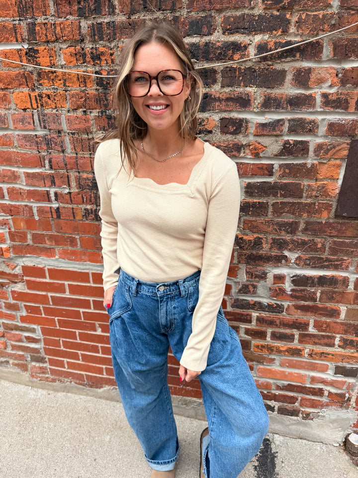 The Whisper Knit Sweater - Ivory