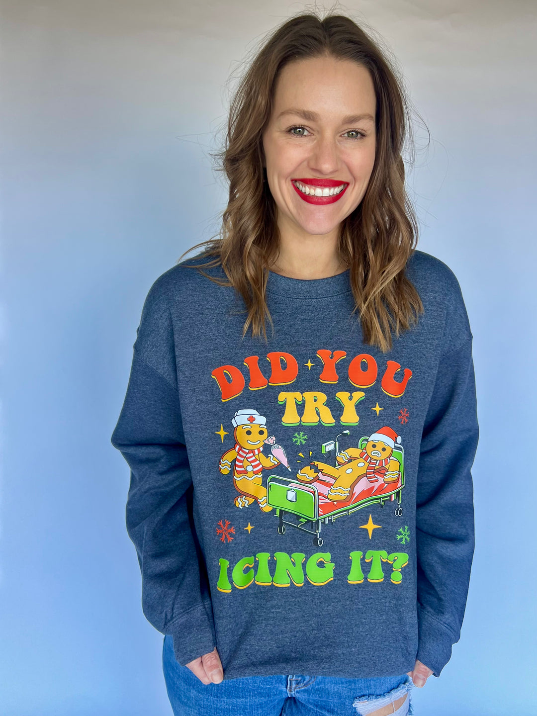 Did You Try Icing It Crewneck
