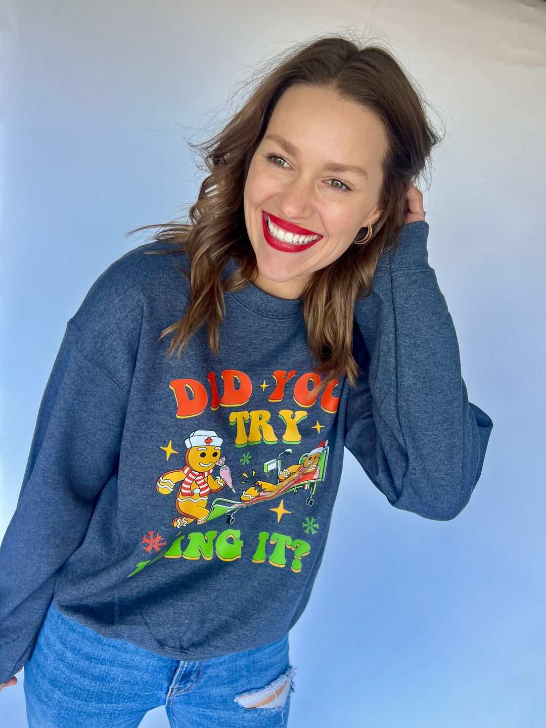 Did You Try Icing It Crewneck