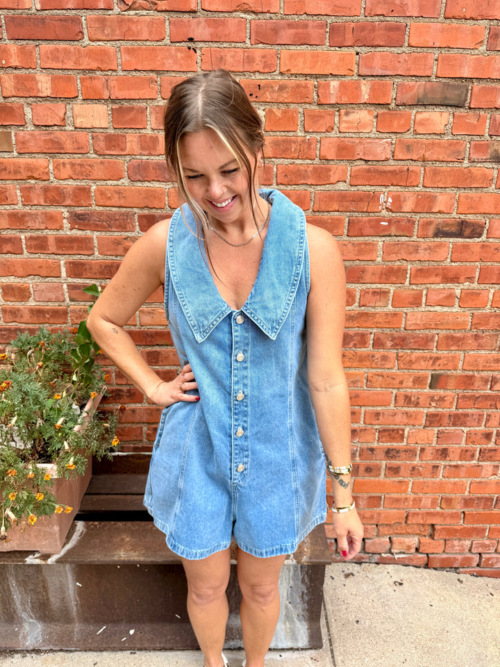 Brooklyn Denim Romper