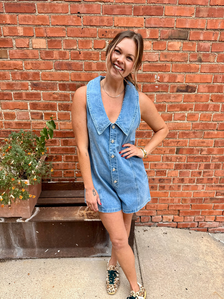 Brooklyn Denim Romper
