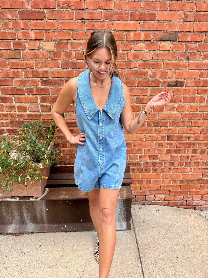 Brooklyn Denim Romper