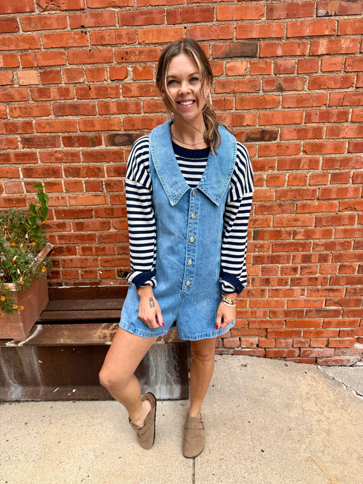 Brooklyn Denim Romper