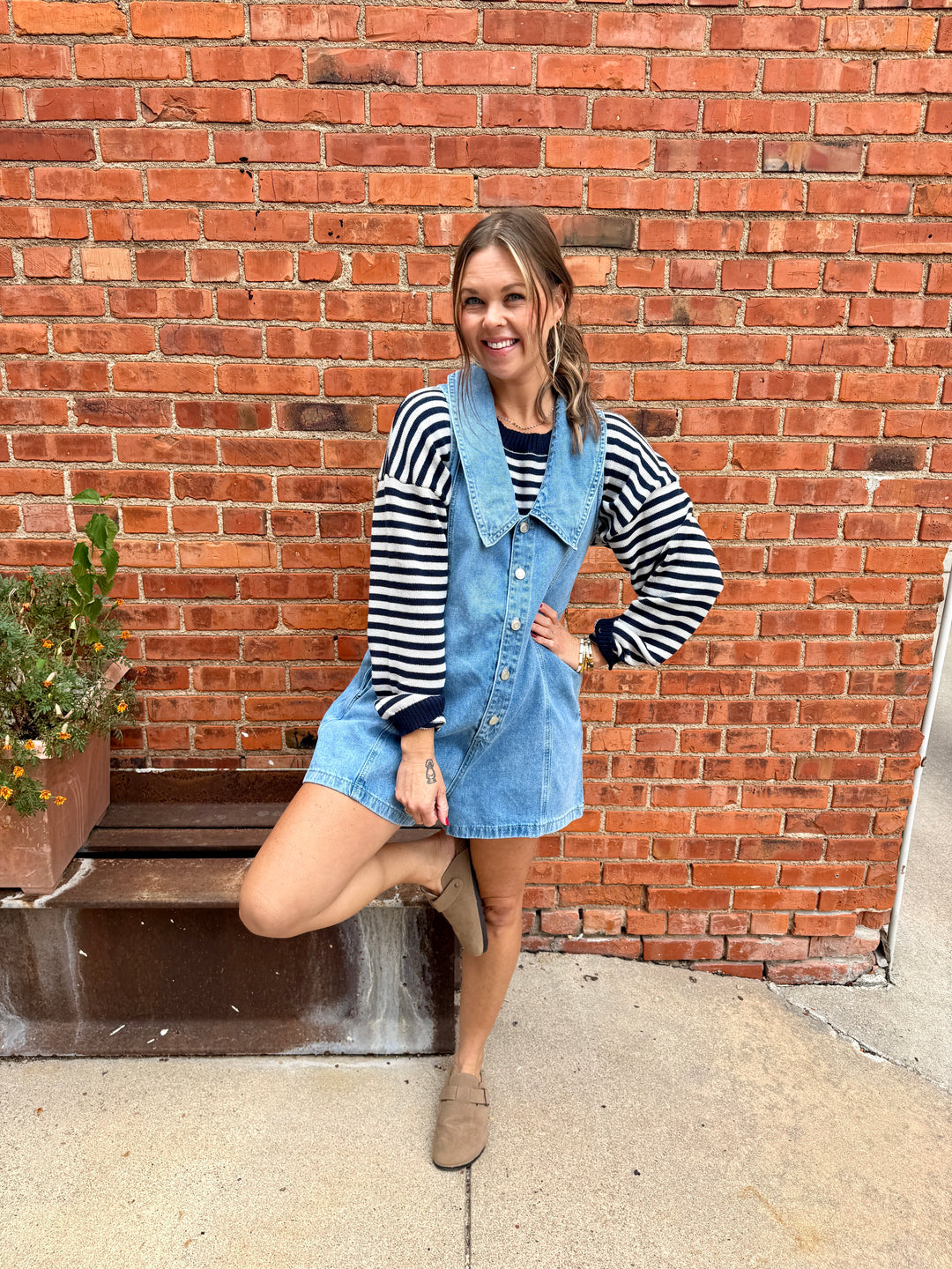 Brooklyn Denim Romper
