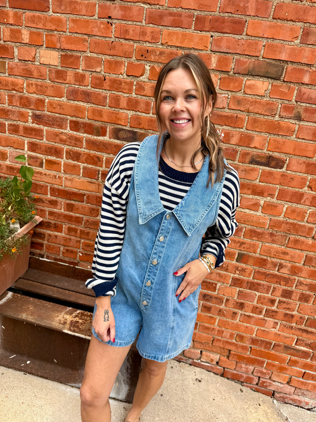 Brooklyn Denim Romper