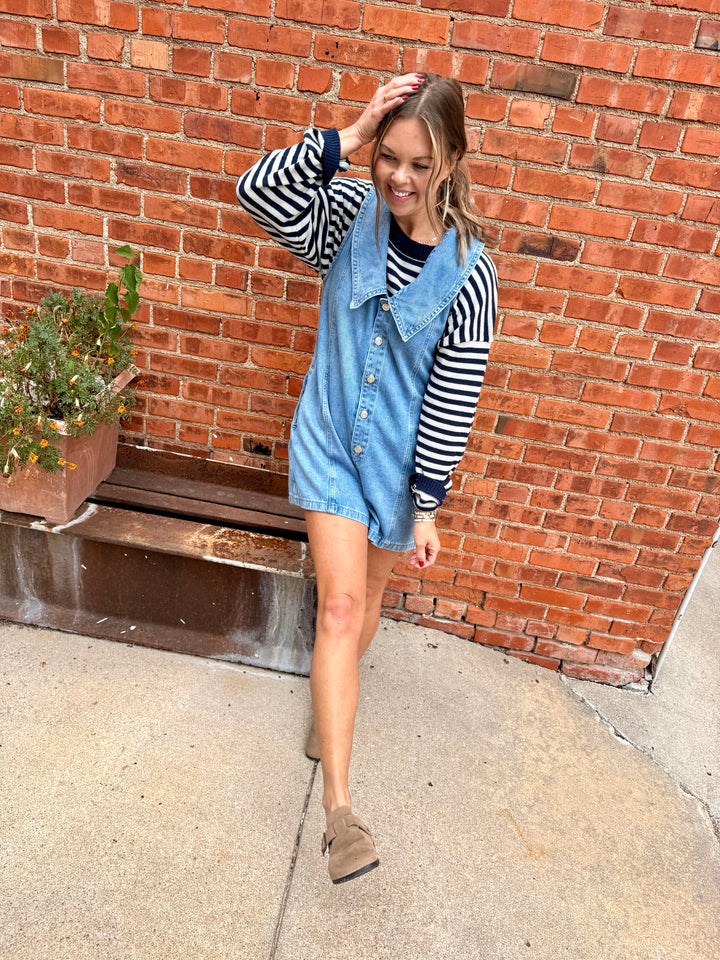 Brooklyn Denim Romper